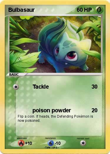 Pokemon Bulbasaur