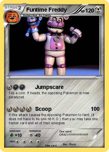 Pokemon Funtime Freddy