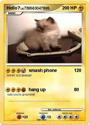 Pokemon Hello?