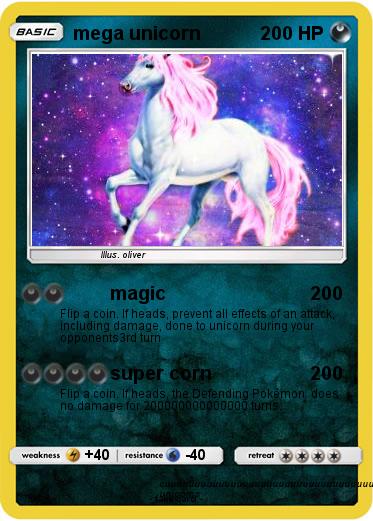 Pokemon mega unicorn