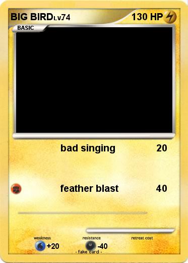Pokemon BIG BIRD