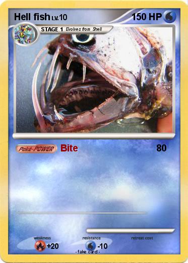 Pokemon Hell fish
