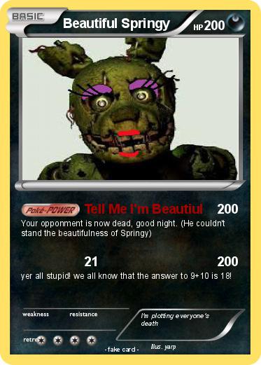 Pokemon Beautiful Springy