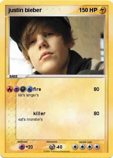 Pokemon justin bieber