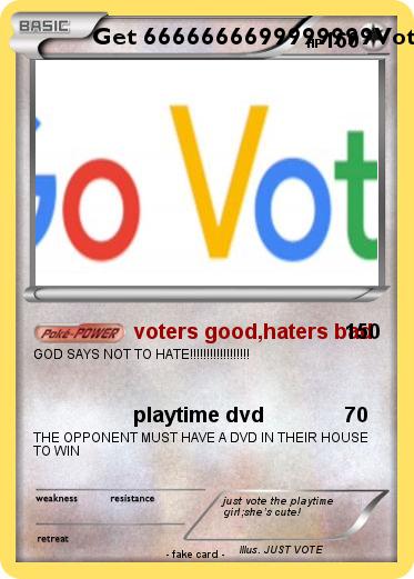 Pokemon Get 6666666699999999Votes