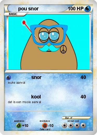 Pokemon pou snor