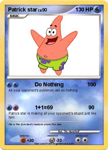 Pokemon Patrick star