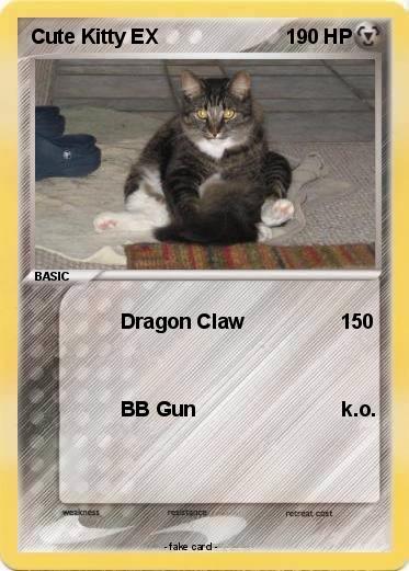 Pokemon Cute Kitty EX