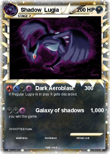 Pokemon Shadow  Lugia