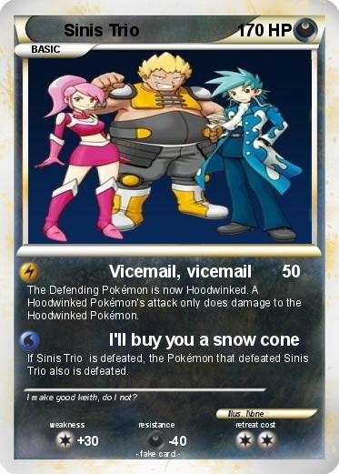 Pokemon Sinis Trio