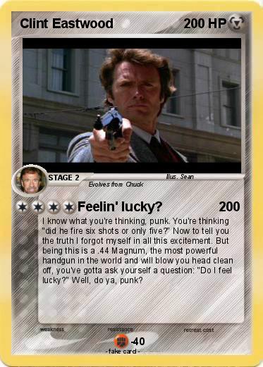 Pokemon Clint Eastwood