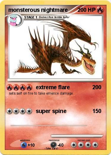 Pokemon monsterous nightmare