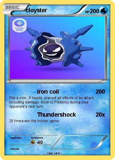 Pokemon cloyster
