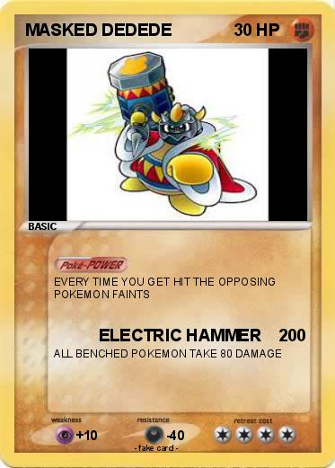 Pokemon MASKED DEDEDE