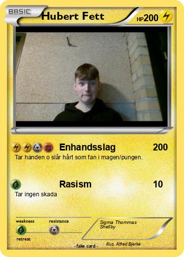 Pokemon Hubert Fett
