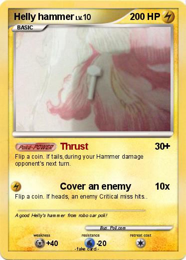 Pokemon Helly hammer
