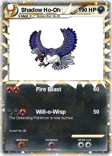 Pokemon Shadow Ho-Oh