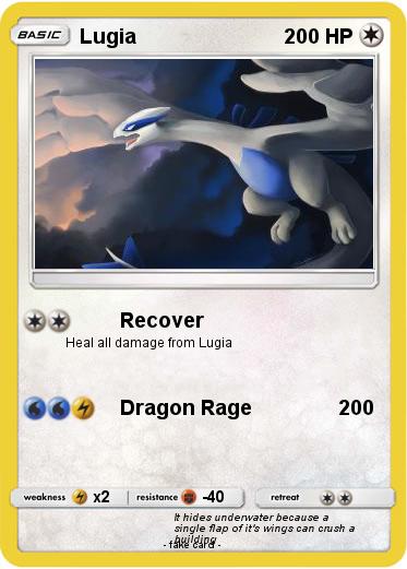 Pokemon Lugia