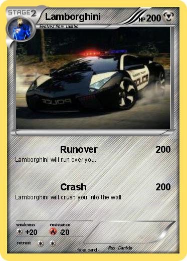 Pokemon Lamborghini