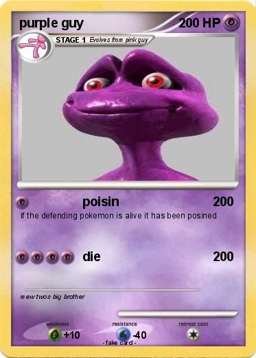Pokemon purple guy