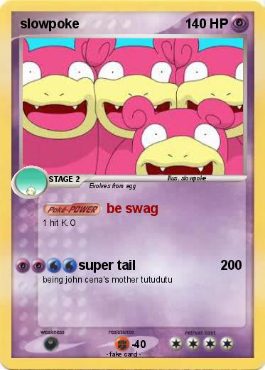 Pokemon slowpoke