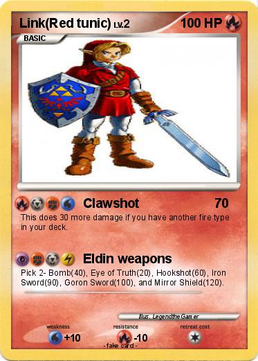 Pokemon Link(Red tunic)