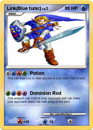 Pokemon Link(Blue tunic)