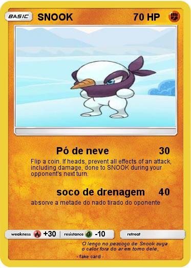Pokemon SNOOK