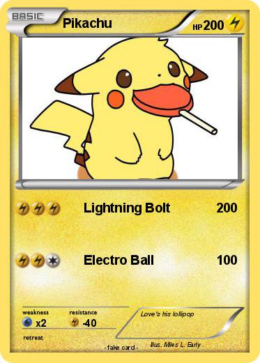 Pokemon Pikachu