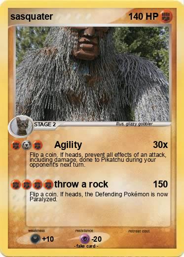 Pokemon sasquater