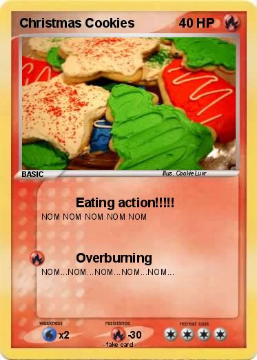 Pokemon Christmas Cookies