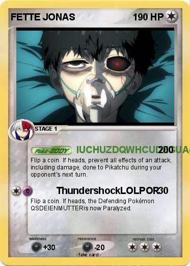 Pokemon FETTE JONAS