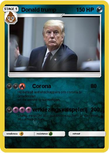 Pokemon Donald trump