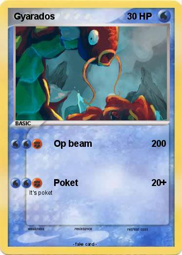 Pokemon Gyarados