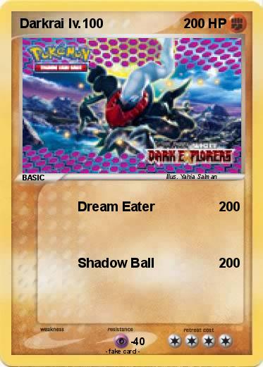 Pokemon Darkrai lv.100