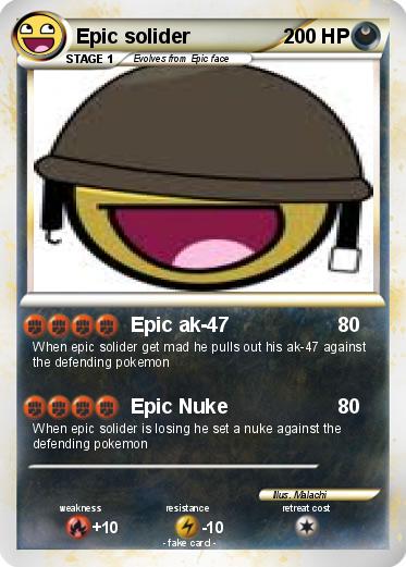 Pokemon Epic solider