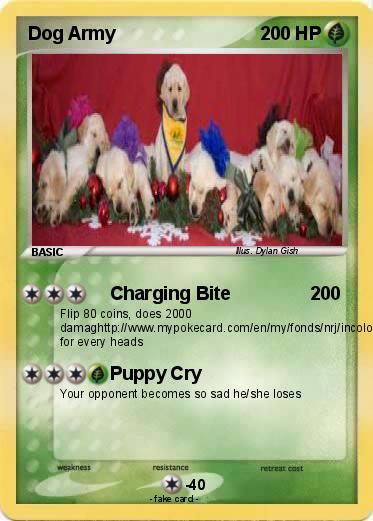 Pokemon Dog Army