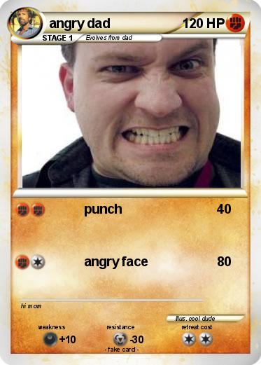 Pokemon angry dad