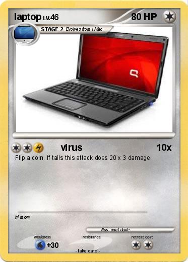 Pokemon laptop