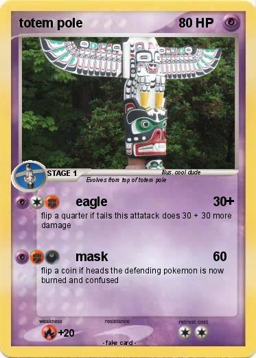 Pokemon totem pole
