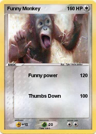 Pokemon Funny Monkey