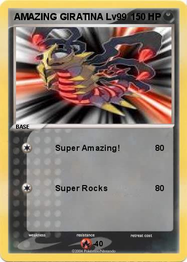 Pokemon AMAZING GIRATINA Lv99