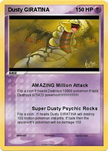 Pokemon Dusty GIRATINA 
