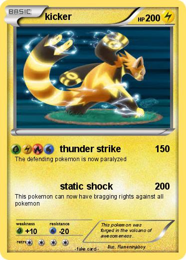 Pokemon kicker
