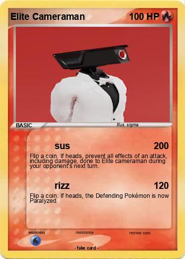 Pokemon Elite Cameraman