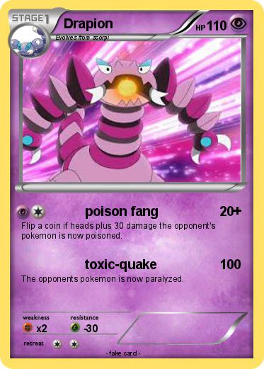Pokemon Drapion
