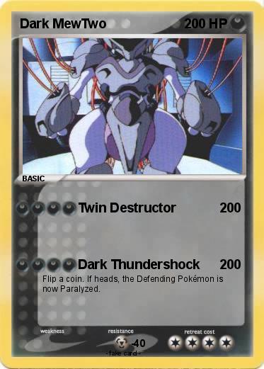 Pokemon Dark MewTwo
