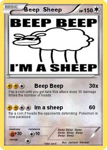 Pokemon Beep  Sheep