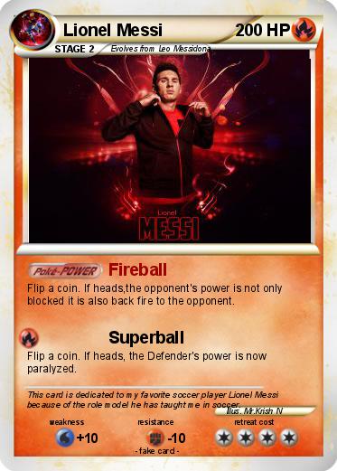 Pokemon Lionel Messi