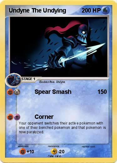 Pokemon Undyne The Undying